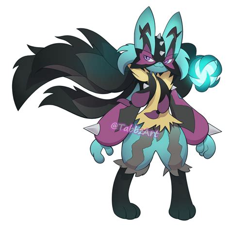 Meowscarada - Mega Lucario fusion ( adopt closed ) by TabbzArt on ...