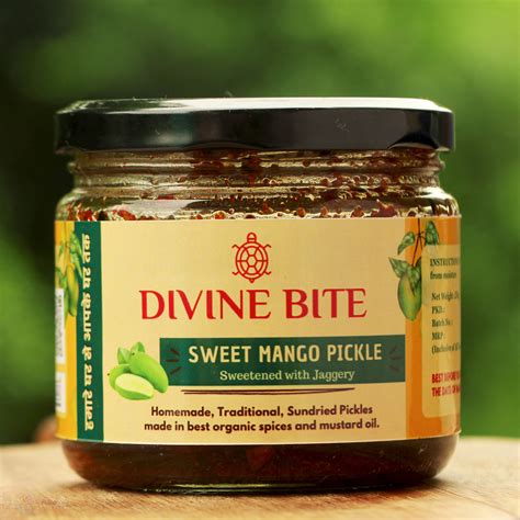 Buy Sweet Mango Pickle Online - Divine Bite