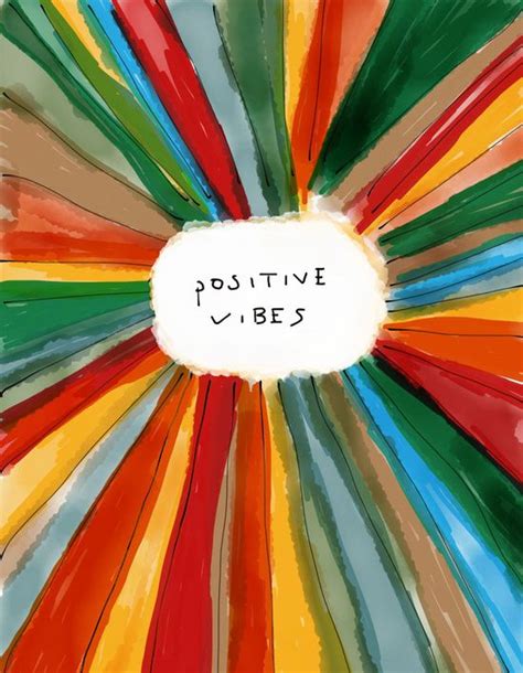 Positive Vibes Art Print Hippie Vibes, Hippie Art, Buddha Doodle ...