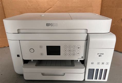 Epson EcoTank ET-3760 All-in-One Supertank Printer/No With Ink 10343950627 | eBay