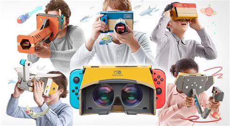 Las gafas VR llegan a la Nintendo Switch con las Nintendo Labo: VR Kit