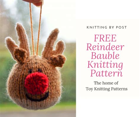 Knitting by Post | Christmas knitting patterns free, Knitting patterns ...