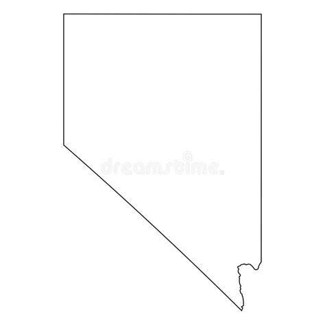 Nevada Outline State Stock Illustrations – 1,565 Nevada Outline State ...