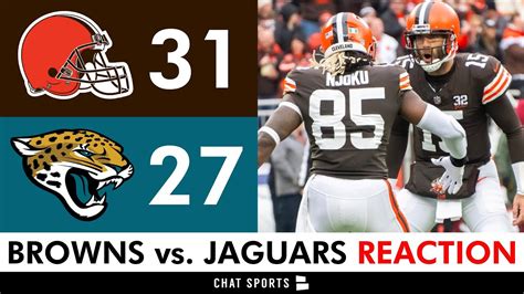 Browns INSTANT Reaction After Win vs. Jaguars: Grant Delpit Injury News + Joe Flacco Highlights ...