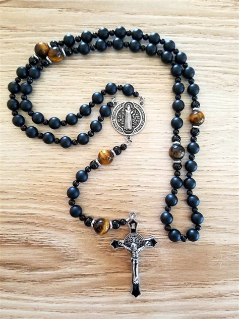 The Color of Money Rosary: A breathtaking 15-inch-long chip stone Piece ...