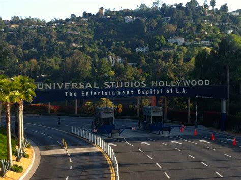 Entrance to Universal Studios Hollywood