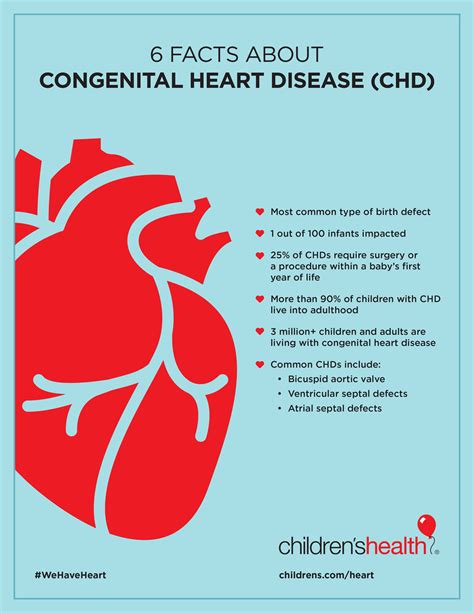 Common types of congenital heart defects - Children's Health