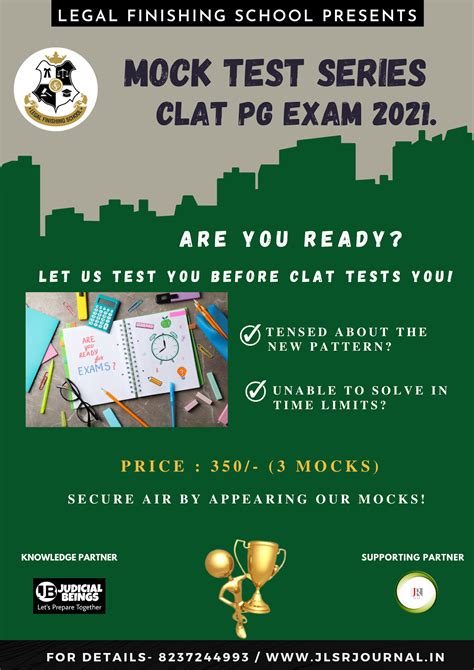 [Course] Mock Test Series for CLAT PG Exam 2021 by Legal Finishing ...