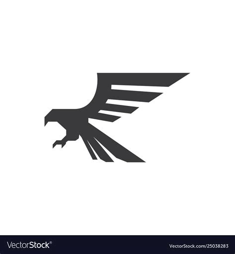 Eagle logo Royalty Free Vector Image - VectorStock