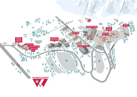 Purgatory Ski Resort Map :: Behance