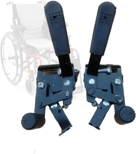 Amazon.com: Wheelchair Brake Universal Wheelchair Brake Levers Parts Brake System Wheelchair ...