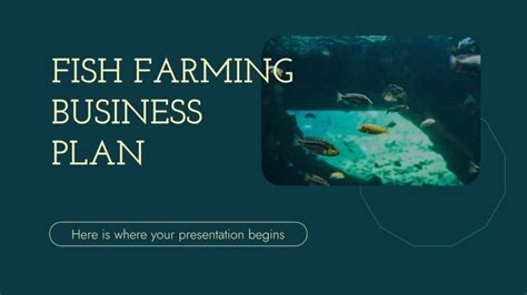 Fish Farming Business Plan | Google Slides and PowerPoint