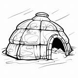 Premium Vector  Igloo Simple coloring book Illustration Pages sketch template