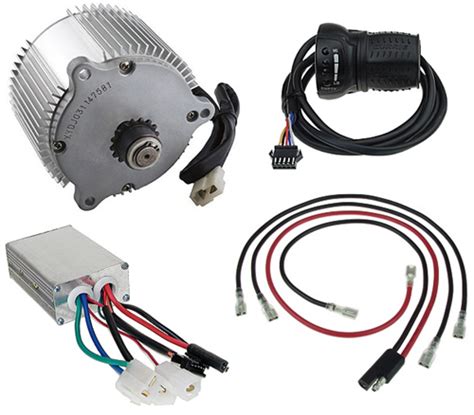 Brushless Motor Replacement Kit for Currie, GT, Mongoose, and Schwinn Electric Scooters #KIT-CT1000