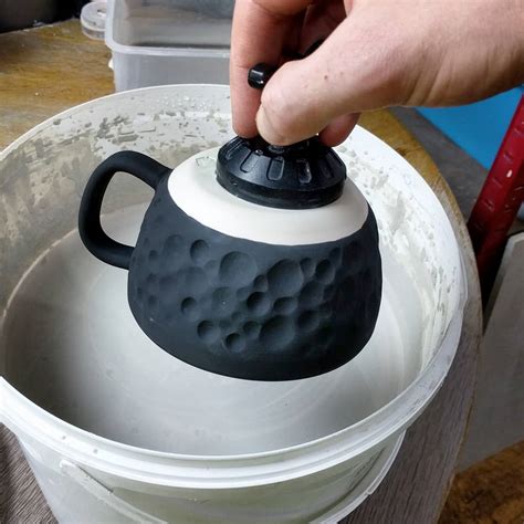 Glazed Clay Drip Wax Pottery Planter Handmade - www.weeklybangalee.com