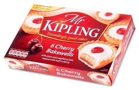 Mr Kipling Cakes - Cherry Bakewells - 6 Pack | British snacks, Mr ...