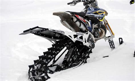 The latest kits that turn your dirt bike into a snow bike | RidersWest