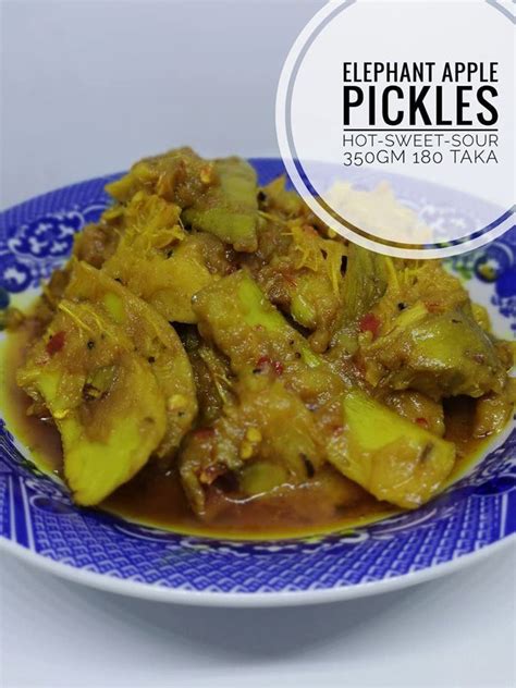 Elephant Apple Pickles - Beshi Deshi