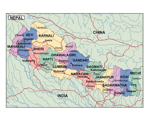 Old Map Of Nepal - Atlanta Georgia Map