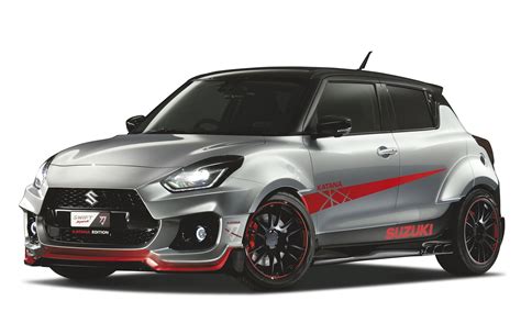 「スイフトスポーツ KATANA EDITION」は、二輪独自のスポーティさを再現した大胆な造形と絶妙のカラーデザイン【東京オートサロン ...