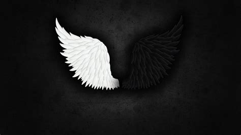 Black Angel Wings Wallpapers - Top Free Black Angel Wings Backgrounds - WallpaperAccess