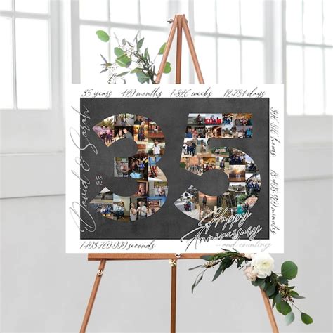 35th Wedding Anniversary Party Decor - Etsy