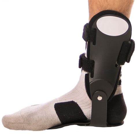 Rigid Hinged Ankle Sprain Stabilizer Shoe Splint & PTTD Brace | Ankle foot orthosis, Ankle ...