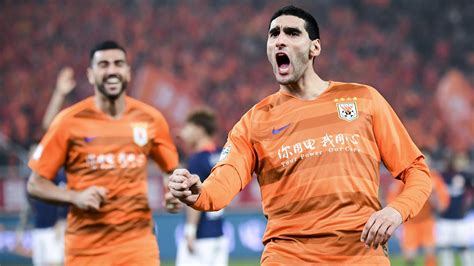 Football news - Marouane Fellaini scores winning goal in dream debut for Shandong Luneng in ...