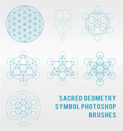 Sacred Geometry Symbol Photoshop Brushes by sdwhaven on DeviantArt