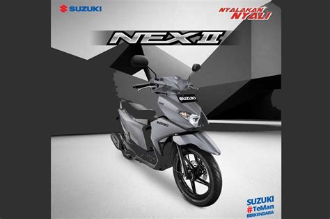 Review Spesifikasi Motor Matic Suzuki NEX II 2023