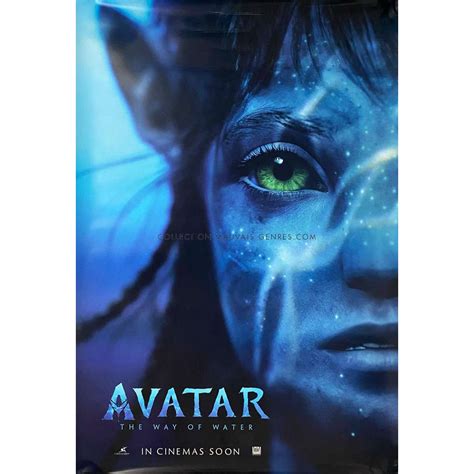 AVATAR THE WAY OF WATER U.S. Movie Poster - 27x40 in. - 2022 Adv. Intl.