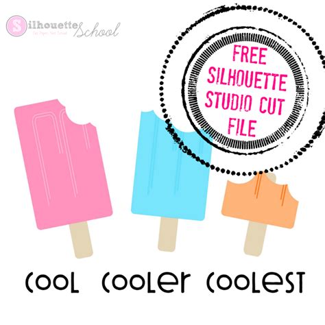 Cool Popsicles Free Silhouette Studio Cut File - Silhouette School