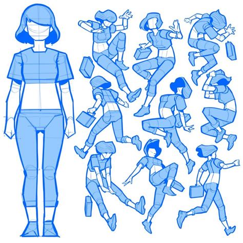 ArtStation - Character studies, Howard Hsu | Art reference poses ...