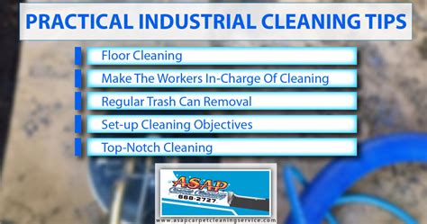 Top 4 Practical Industrial Cleaning Tips | Modesto, CA