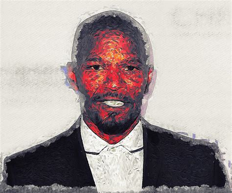 Celebrity Jamie Foxx Mixed Media by Emilio Nolan - Fine Art America