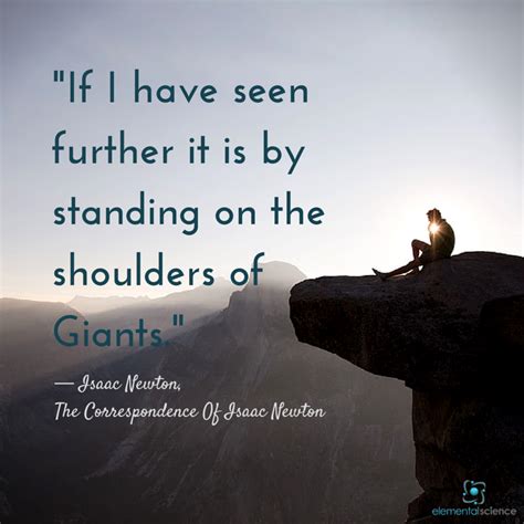 Quote Stand On The Shoulders Of Giants - SERMUHAN