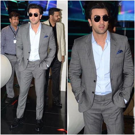 “Ranbir Kapoor Suit - @paulsmithdesign Shirt - @brooksbrothers Shoes ...