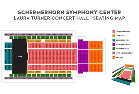 Seating Chart | Schermerhorn Symphony Center | Nashville, Tennessee