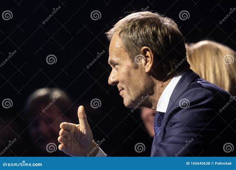 Donald Tusk during EPP Congress in Zagreb Editorial Stock Photo - Image ...