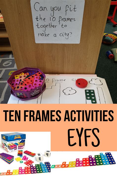 Ten Frames Activities EYFS | Ten frame activities, Ten frame activities ...