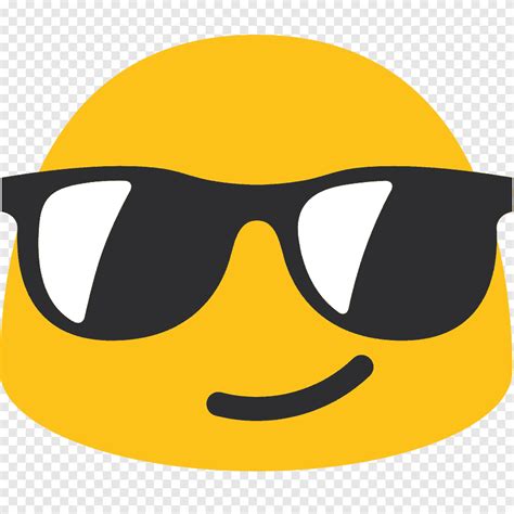 Free download | Emoji Smiley Thepix Emoticon, sunglasses emoji, discord, glasses png | PNGEgg