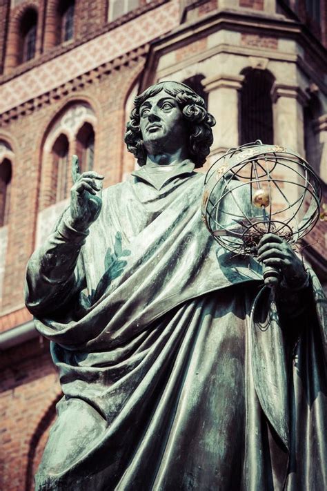 Monument of Great Astronomer Nicolaus Copernicus, Torun, Poland Stock Photo - Image of human ...