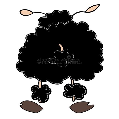 Funny Black Sheep. Royalty Free Stock Image - Image: 14703906