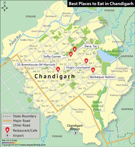 Chandigarh In India Map - North Port Florida Map