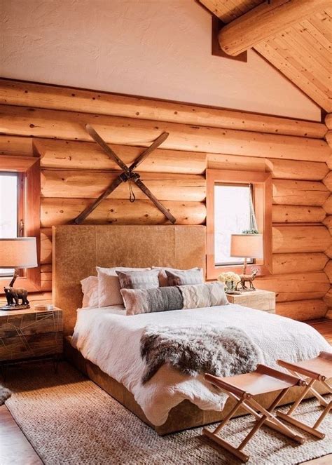 Pin by Thierry martin on deco | Cabin bedroom decor, Cabin interiors, Cabin bedroom