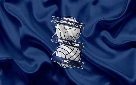 Birmingham City FC, silk flag, emblem, logo, Birmingham, England, UK, English football club ...