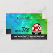 Car Wash Business Cards | Zazzle