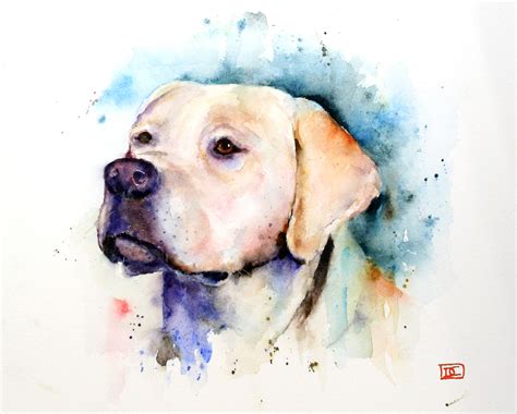 Yellow Lab Drawing at PaintingValley.com | Explore collection of Yellow ...