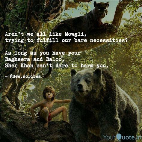 Bagheera Jungle Book Quotes