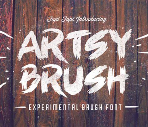 45 Best Textured Fonts (Brush, Distressed, Grunge, Metal and More!)